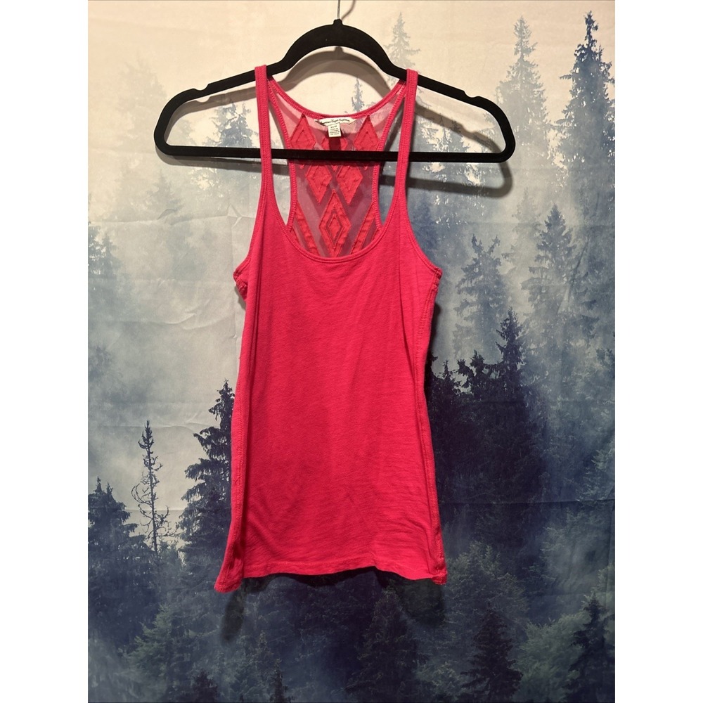 Vintage American Eagle Pink Tank Top Women's XS